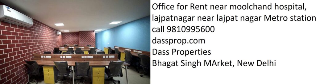 Office for rent in lajpatnagar 3