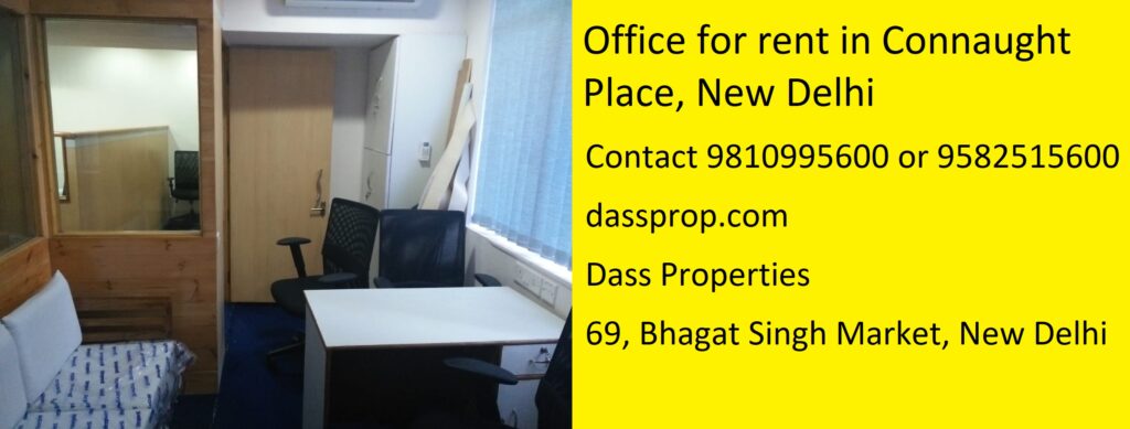 Office for rent in connaught Place, Barakhambha road
