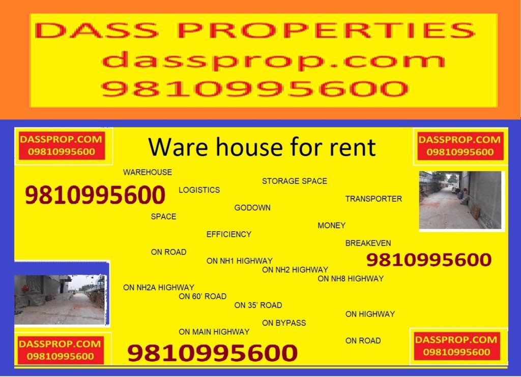 Godown for rent in Pataudi Road Gurgao