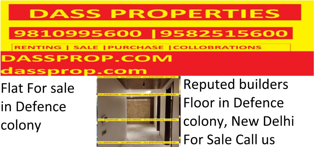 Flat in Defence Colony