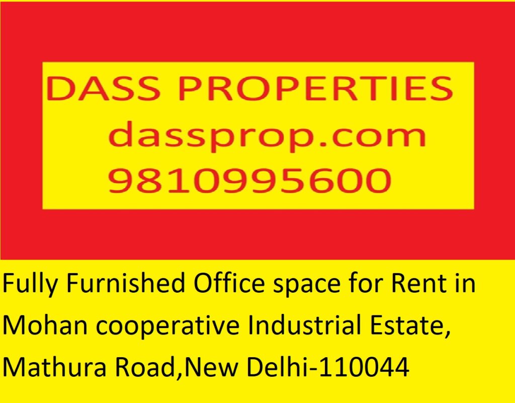 Office for rent in Mohan Cooperative Industrial Estate , New Delhi