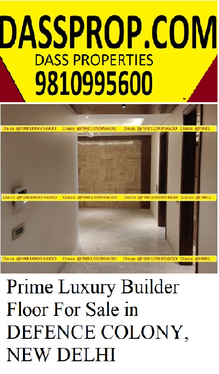 Flat for sale in Defence colony delhi