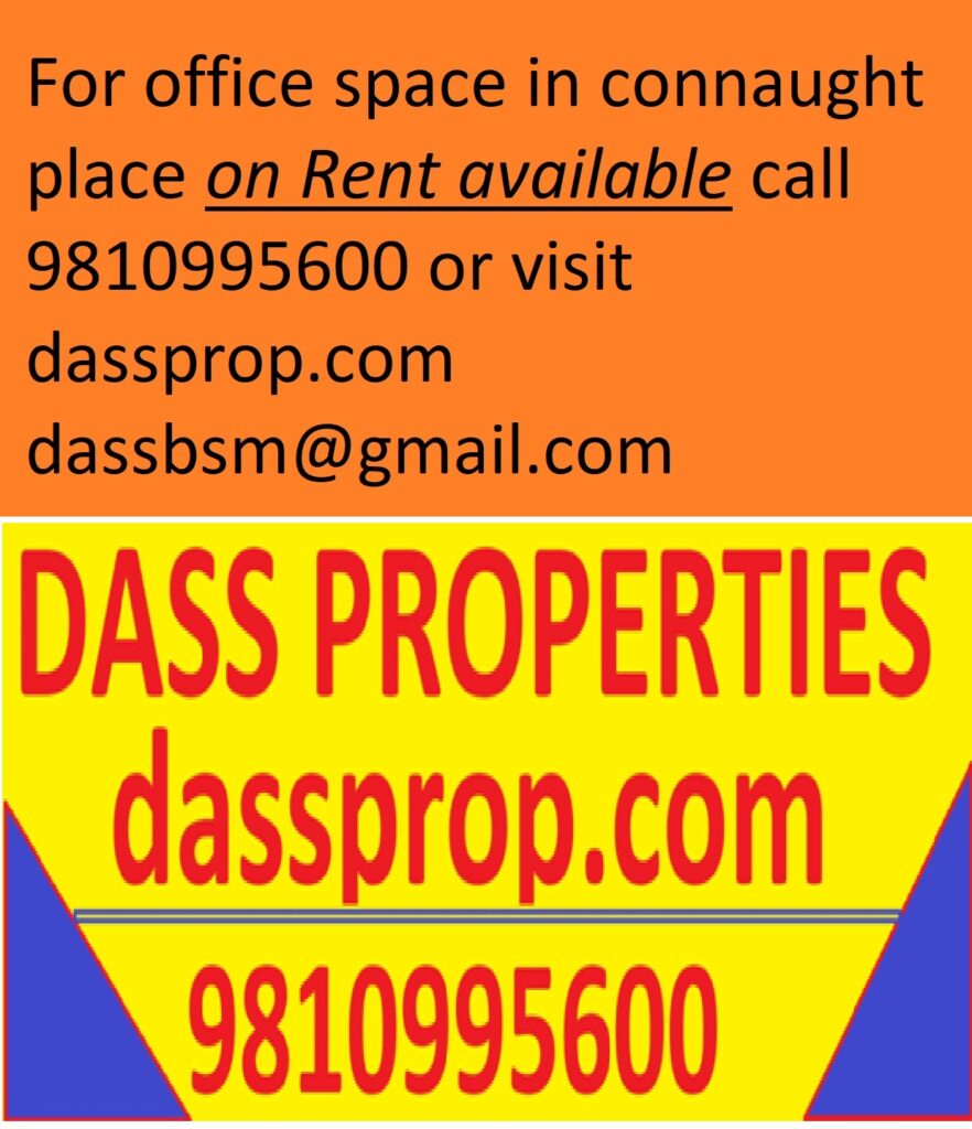 Office space for rent on barakhambha road, Connaught Place, New Delhi