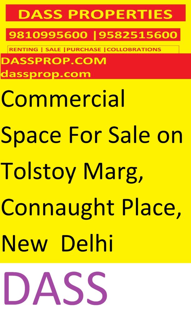 Commercial Space For Sale on Tolstoy Marg, Connaught Place, New Delhi