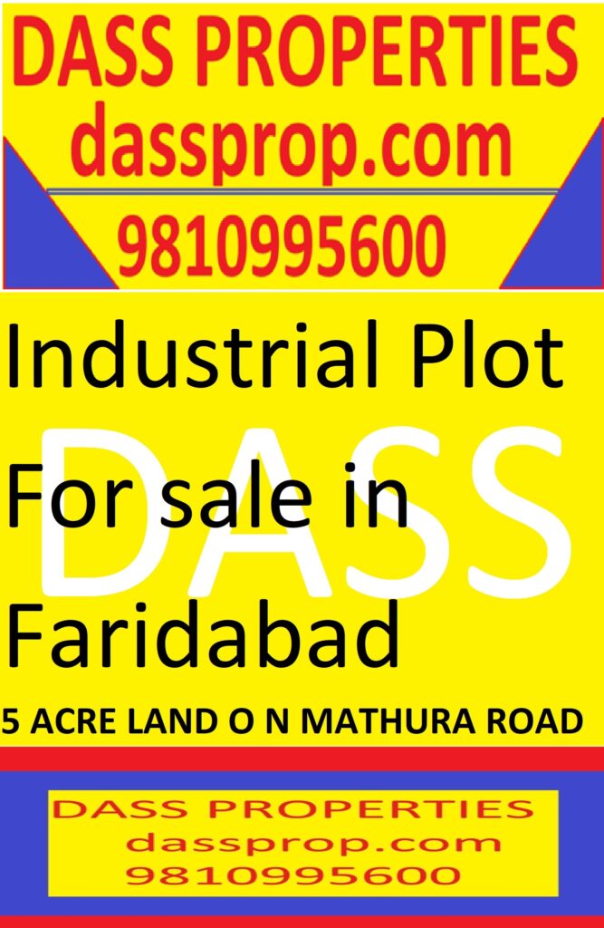 Plot For sale On Main Mathura Road in Faridabad
