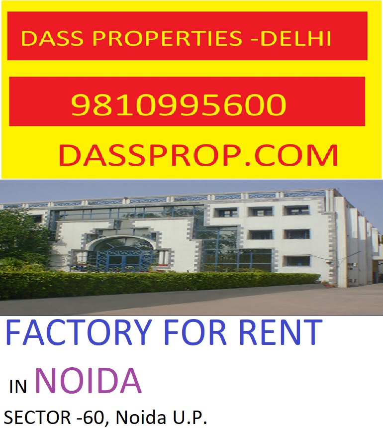 factory for rent in noida sector 60