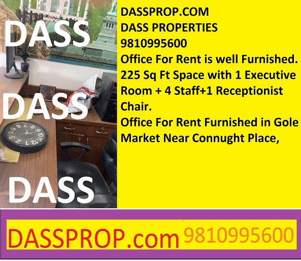 For Rent Furnished in Gole Market Near Connught Place,