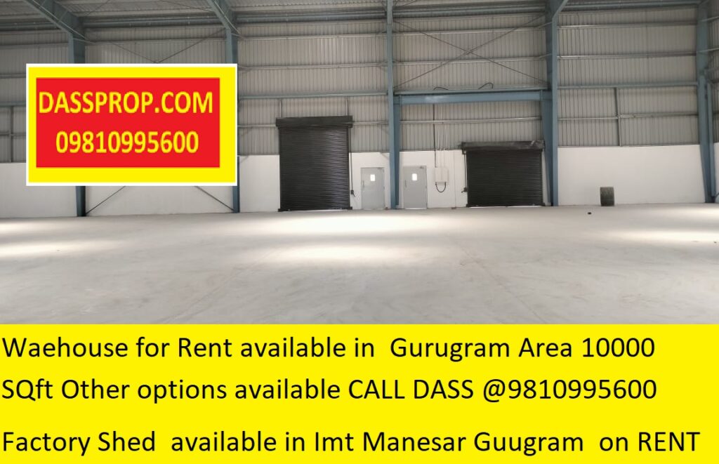 Factory Shed for Rent in imt manesar Gurugram