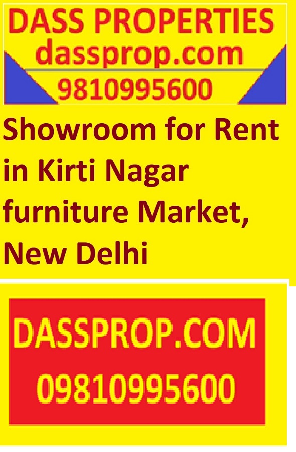 Shop or Rent in Kirti Nagar Furniture Market, New Delhi; commercial office space for rent in Kirti Nagar