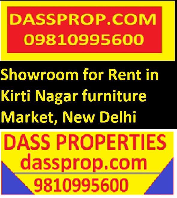 Shop or Rent in Kirti Nagar Furniture Market, New Delhi;commercial office space for rent in Kirti Nagar