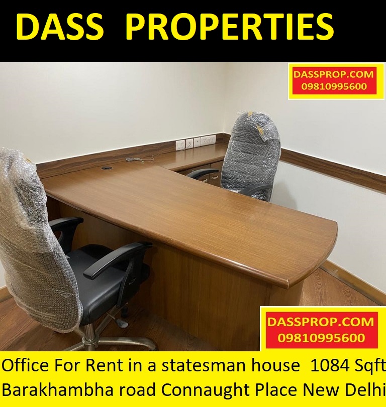 Commercial Space for Rent in CP Statesman house Barakhambha road Connaught Place New Delhi Office For Rent ;